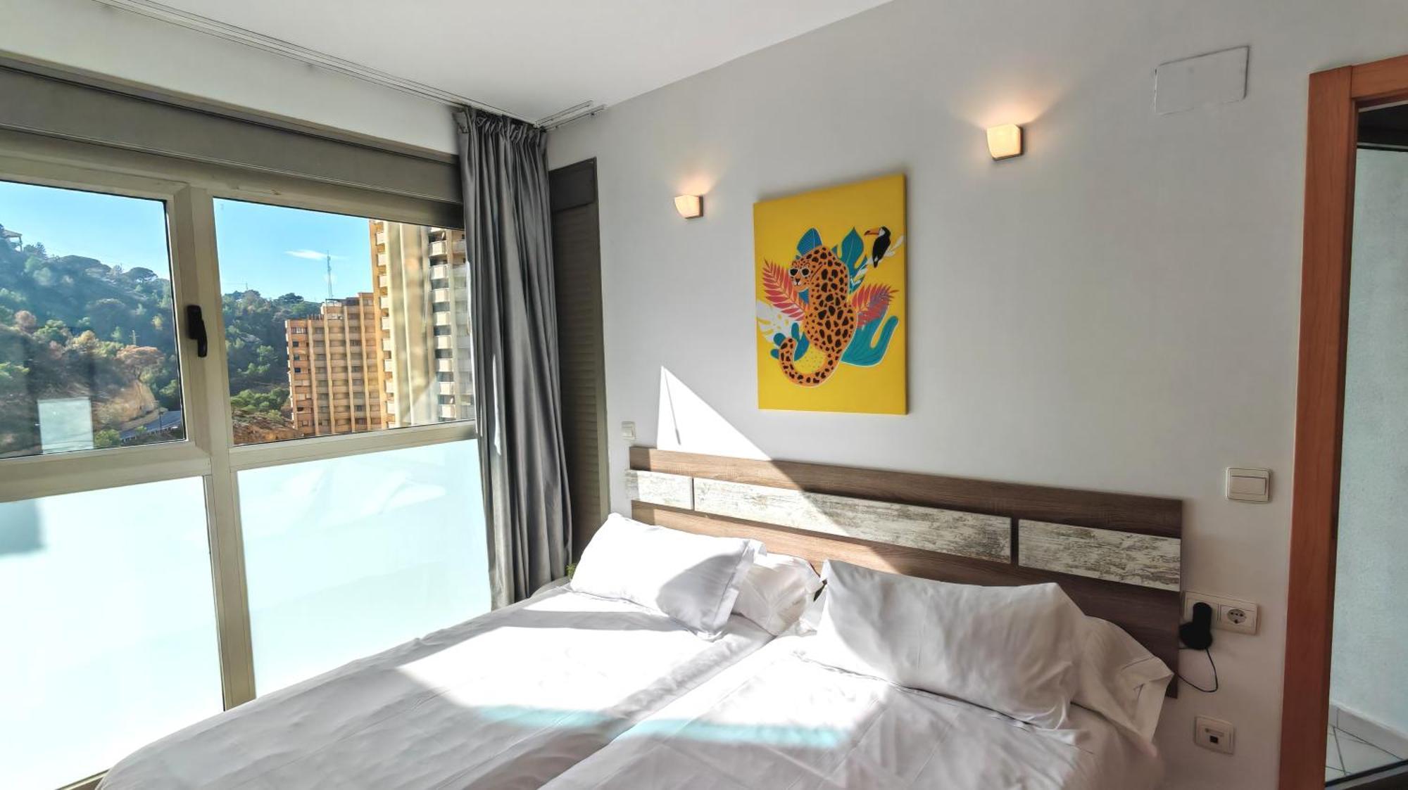 Skyline 5 Apartment With Private Balcony And Nice Views 베니돔 외부 사진